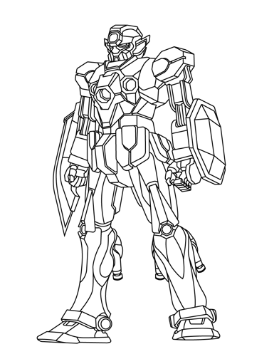 Robot-CybergON-Nero